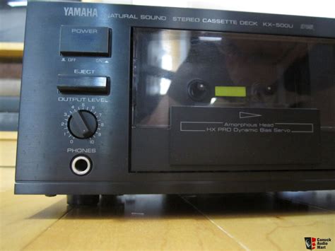 Yamaha Kx 500u Cassette Deck Wremote Photo 584832 Us Audio Mart