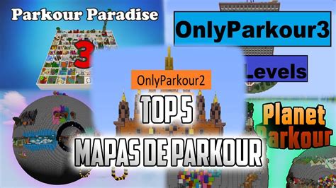 Top 5 Mejores Mapas De Parkour Para Minecraft 2021 Youtube