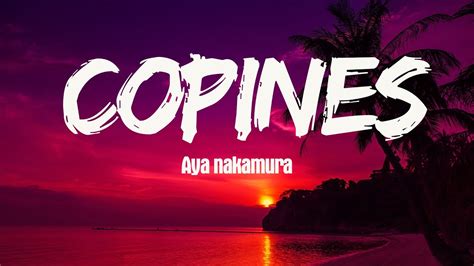 Aya Nakamura Copines Lyrics Youtube