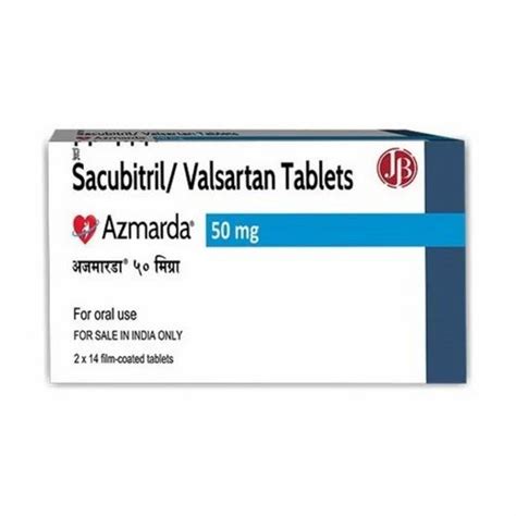 Mg Sacubitril Valsartan Azmarda Tablet At Rs Stripe Sacubitril