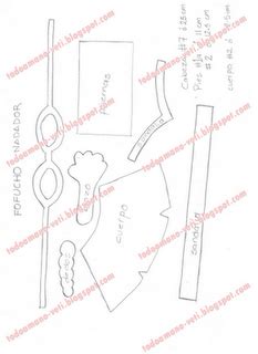 Moldes Para Hacer Fofuchas Encontrados En La Web C Fofuchas Moldes