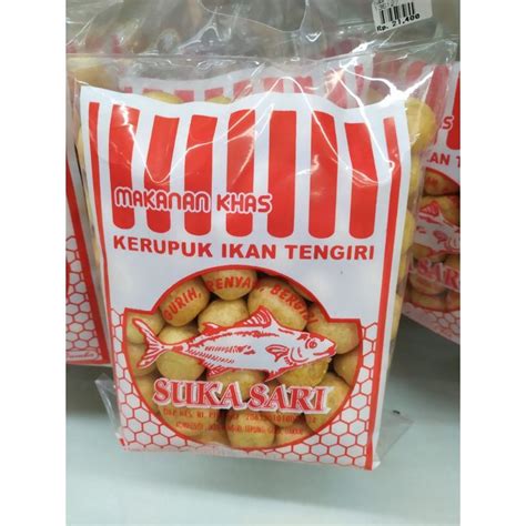 Jual Kerupuk Ikan Tengiri Suka Sari Khas Cilacap Shopee Indonesia