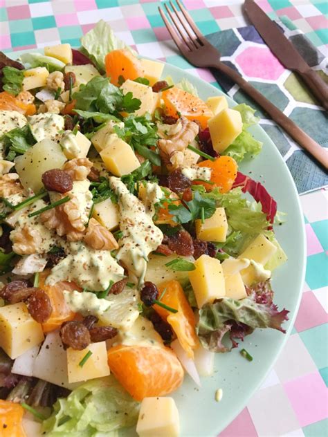 Witlofsalade Met Mandarijn Ananas Kerrie Kaas Hare Maristeit