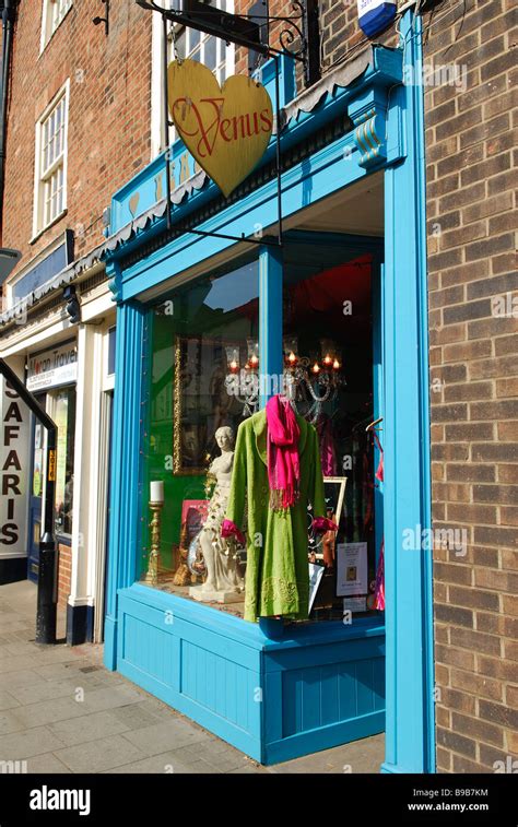 Louth Lincolnshire Fashion Store Stock Photo Alamy