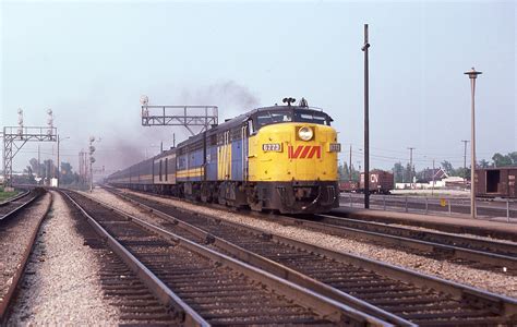 Railpictures Ca A W Mooney Photo Warm And Windy Late Afternoon At