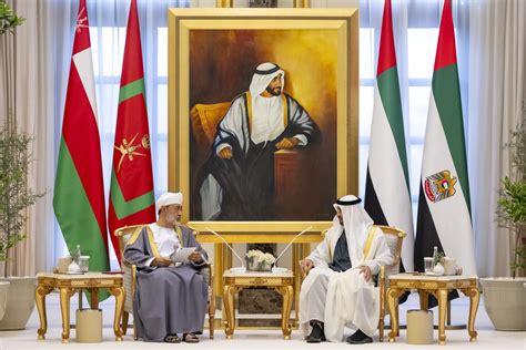 UAE President And Sultan Of Oman Enhance Bilateral Relations The Gulf