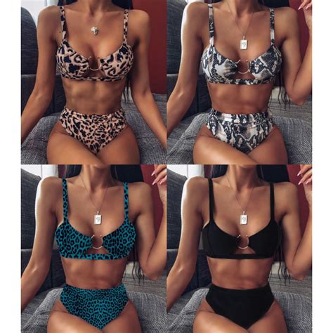 Bikini Sexy Push Up High Waist Swimwear