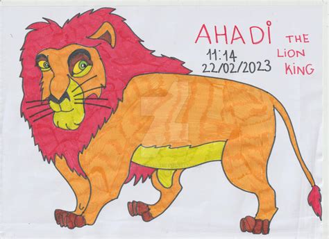 Ahadi the Lion King fanart. by Biancarabbit on DeviantArt