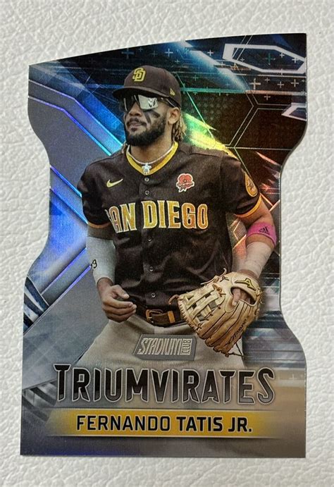 2023 Topps Stadium Club Triumvirates Fernando Tatis Jr インサートカード Topps