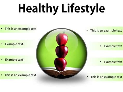 Healthy Lifestyle Food Powerpoint Presentation Slides C