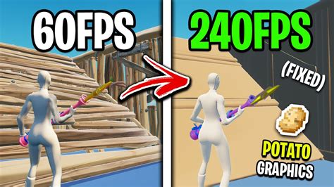 How To Get Potato Graphics In Fortnite Chapter 6 Lowest Graphics