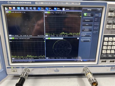 R S Rohde Schwarz ZNB 8 Vector Network Analyzer 9kHz 8 5Ghz GPIB