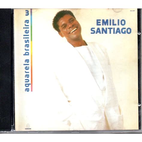 Cd Emílio Santiago Aquarela Brasileira 3 Submarino