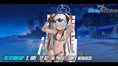 Blue Archive Relationship Story Iori Swimsuit Ep The Prefect