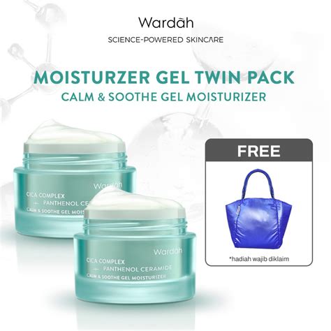 Jual New Wardah Moisturizer Gel Twinpack All Variant 30 G Shopee