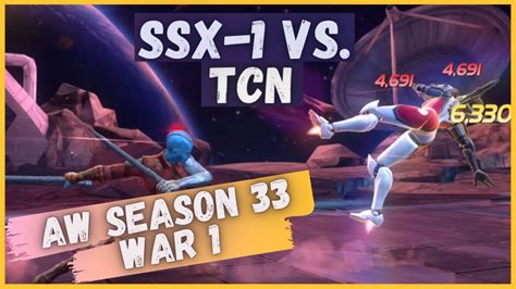 AW Season 33 War 1 SSx 1 Vs TCN Nebula And Sorcerer Marvel