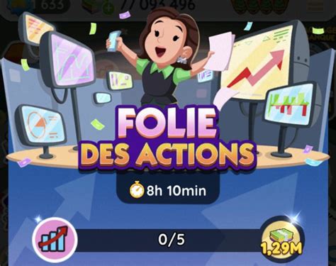 Jalons Et R Compenses De L V Nement Folie Des Actions Dans Monopoly Go