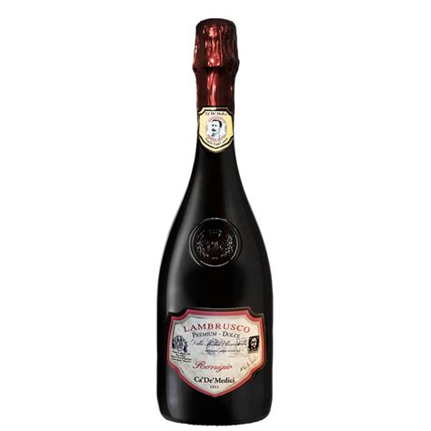 Reggiano Lambrusco Dolce DOC Remigio Premium Dolce 2017 Ca De Medici