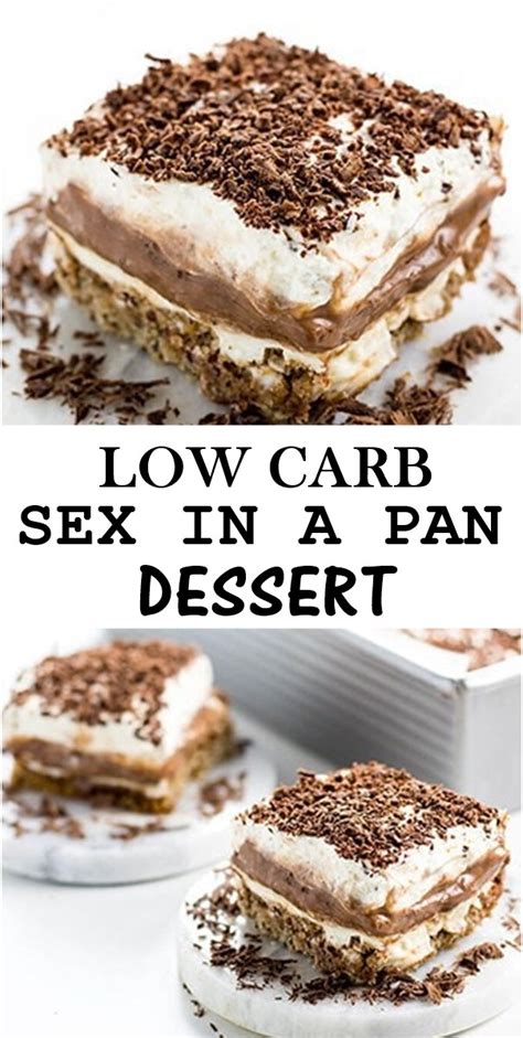 Sex In A Pan Dessert Recipe Sugar Free Low Carb Gluten Free New Delicious