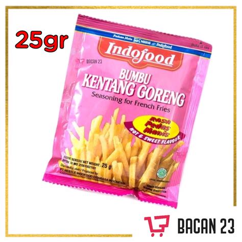 Jual Indofood Bumbu Kentang Goreng 25gr Pedas Manis Berbekiu