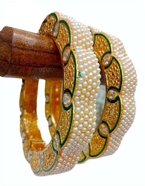 Party Wear Heavy Royal Golden Brass Bangle At Rs 200 Pair In Mumbai