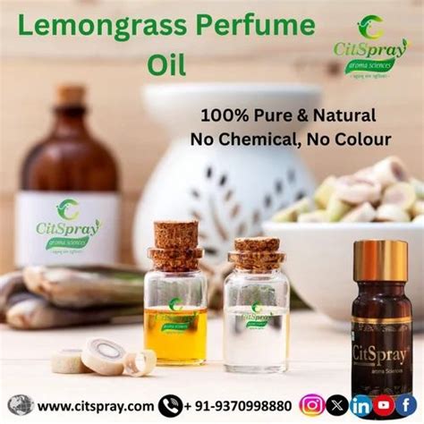 Lemongrass Perfume Fragrance Oil At Rs 1100kg New Sneh Nagar