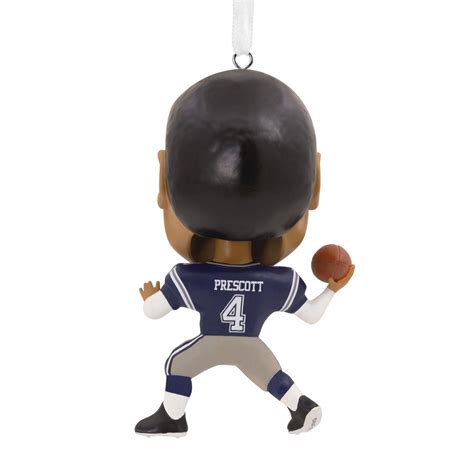 Nfl Dallas Cowboys Dak Prescott Bouncing Buddy Hallmark Ornament T