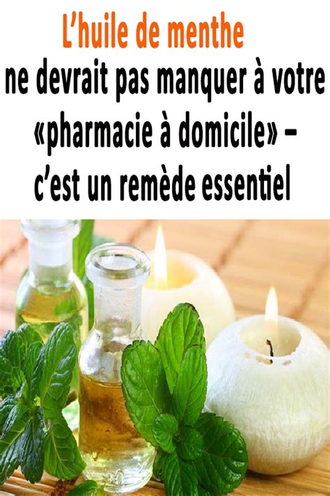 Huile Essentielle De Menthe Verte Utilisation Et Bienfaits Sport Et