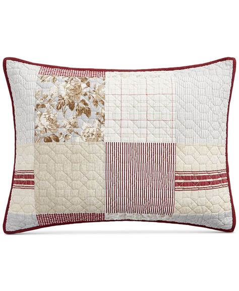 Martha Stewart Collection Farmhouse Reversible Patchwork Quilted