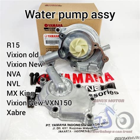 Jual WATER PUMP ASSY MX KING VIXION OLD NEW NVA NVL R15 V2 XABRE VIXION