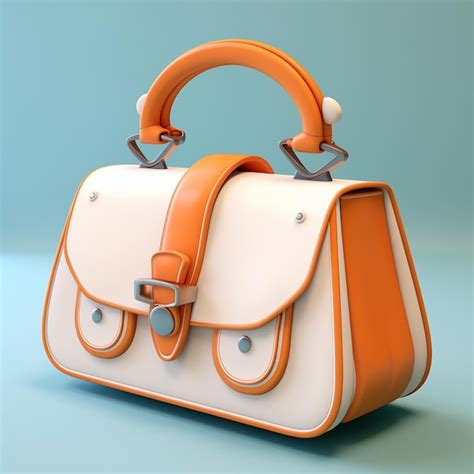 Premium Ai Image Cartoon Designer Handbag