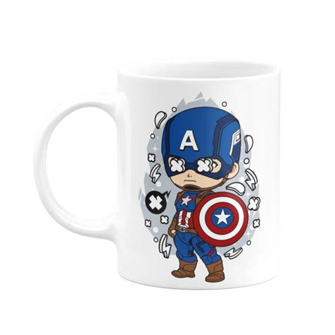 Caneca Ml Captain America Kuantokusta