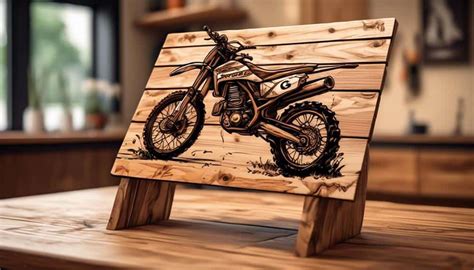 How To Make A Dirt Bike Stand Out Of Wood Dirt Bike Empire