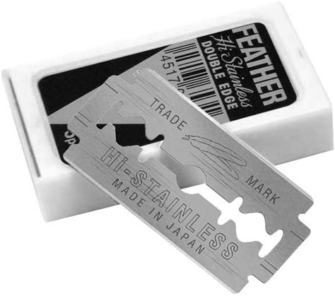 Feather Double Edge Safety Razor Blades 5 Count Pakmartpk