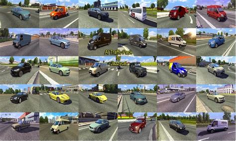 Mod Pack De Carros Para O Tr Fego V Para V X Ets Mod