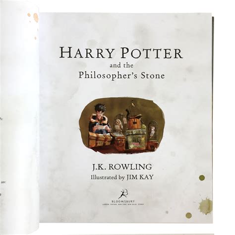 Harry Potter and the Philosopher's Stone Illustrated Edition – Curiosa ...