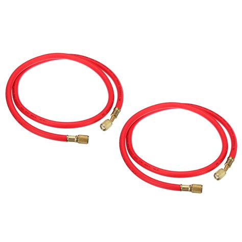 Uxcell Sae Refrigerant Charging Hose Ft Psi Hvac Hose For Air