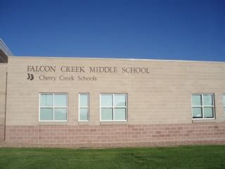 Falcon Creek Middle School in Aurora, Colorado Zip code 80016