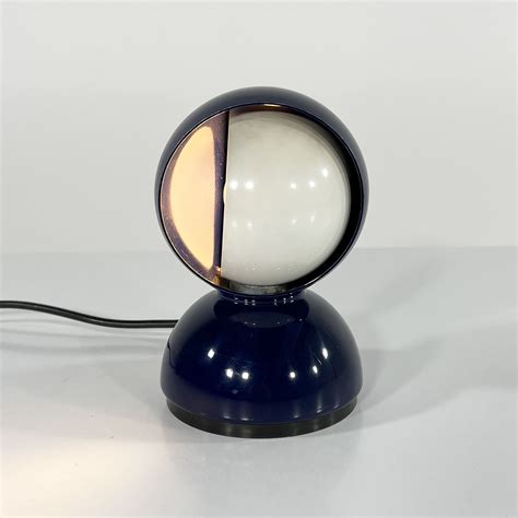 Blue Eclisse Table Lamp By Vico Magistretti For Artemide 1960s 224882