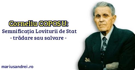 Corneliu Coposu Semnificația Loviturii de Stat Trădare sau salvare