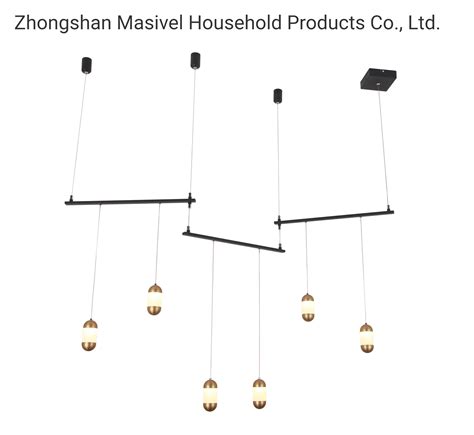 Masivel Modern Creative Hotel Lobby Indoor Decorative Chandelier Light