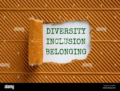 Diversit Inclusion Symbole D Appartenance Mots Diversit Inclusion