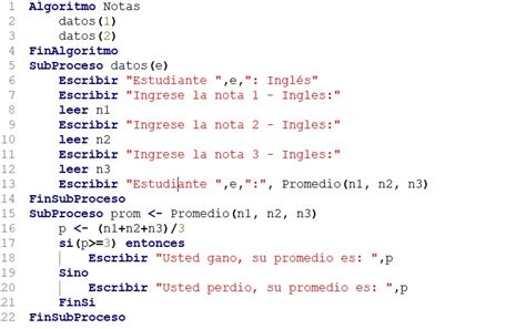 C Mo Utilizar Subprocesos En Pseint Ejemplos De Uso Riset