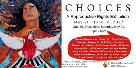 Choices A Reproductive Rights Exhibition Department Of Cultural Affairs