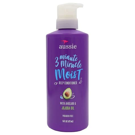 Aussie 3 Minute Miracle Moist Deep Conditioner 16 Oz Pack Of 2