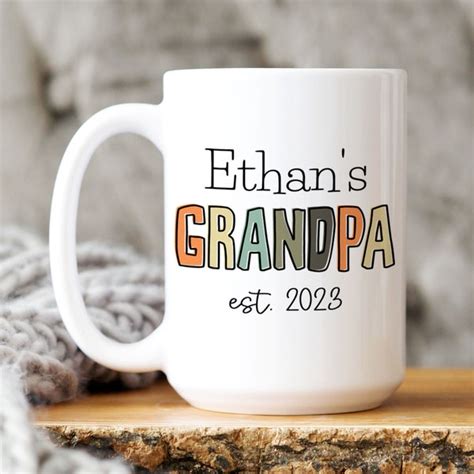 Grandpa Mug Etsy