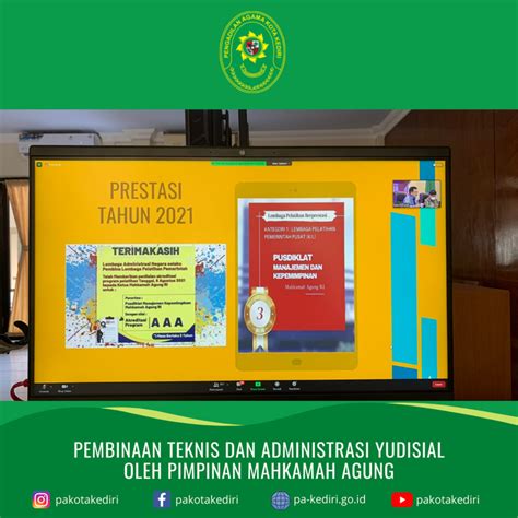 Pembinaan Teknis Dan Administrasi Yudisial Oleh Pimpinan Mahkamah Agung