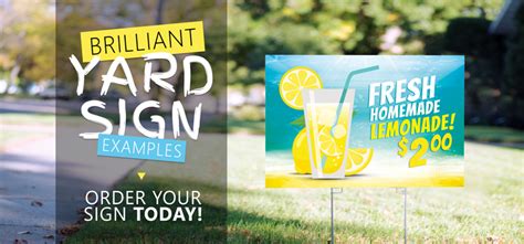 15 Brilliant And Useful Yard Sign Ideas Gotprint Blog