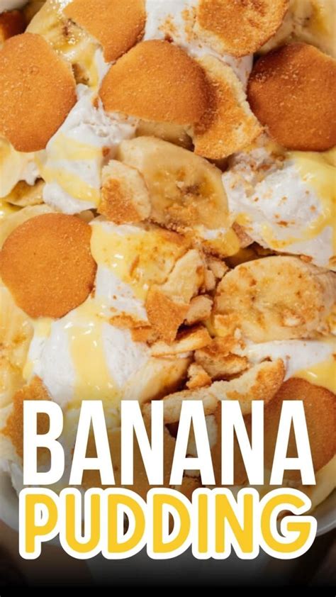 Classic Southern Banana Pudding Recipe In 2024 Banana Pudding