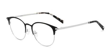 Blake Silver Round Eyeglasses